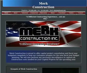 Merkconst.com(Merkconst) Screenshot