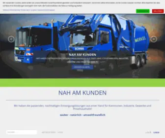 Merkel-Recycling.de(Herzlich Willkommen) Screenshot