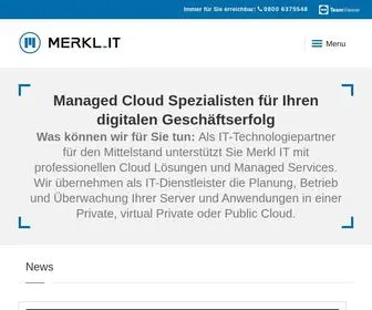 Merkl-IT.de(Ihr moderner IT) Screenshot