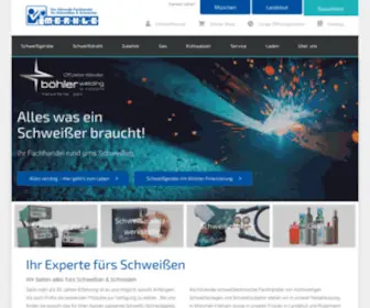 Merkle-Rosenheim.de(Merkle Schweißtechnik) Screenshot