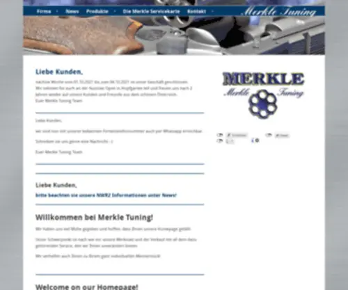 Merkle-Tuning.de(Merkle Tuning) Screenshot