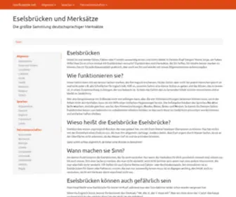 Merksaetze.net(Sammlung) Screenshot