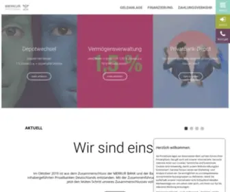 Merkur-Bank.de(Ehrliches Banking) Screenshot