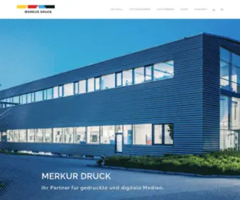 Merkurdruck.ch(Merkurdruck) Screenshot