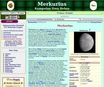 Merkurius.web.id(KUMPULAN ILMU BEBAS) Screenshot