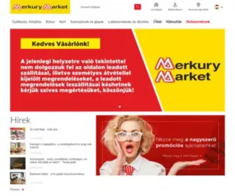 Merkurymarket.hu(Merkury market) Screenshot
