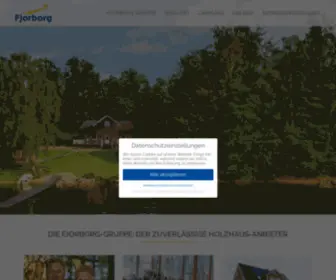 Merlin-Holzhaus.de(Fjorborg Gruppe) Screenshot