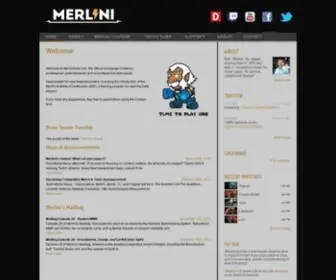 Merlinidota.com(Merlini) Screenshot