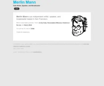 Merlinmann.com(Independent Writer) Screenshot