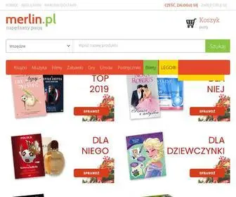 Merlin.pl(Księgarnia Internetowa) Screenshot