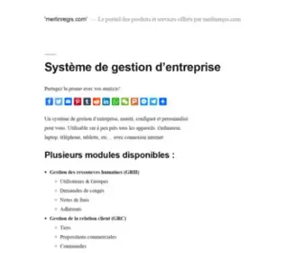 Merlinregis.com(Recyclage) Screenshot