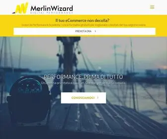 Merlinwizard.com(Merlin Wizard Digital Performance) Screenshot