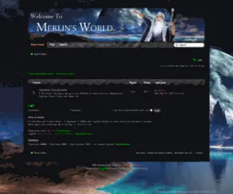Merlinworld.com(Merlinworld) Screenshot