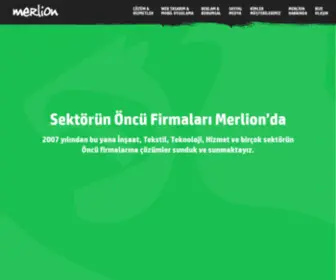 Merlions.com.tr(Web Tasarımı) Screenshot