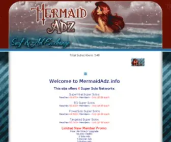 Mermaidadz.info(Mermaid Adz) Screenshot