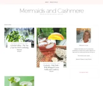 Mermaidsandcashmere.com(Mermaids and Cashmere) Screenshot