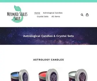 Mermaidscalesshop.com(Mermaid Scales Shop) Screenshot