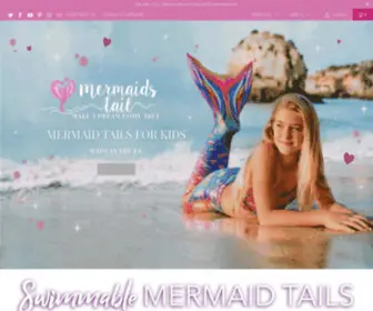 Mermaidstail.co.uk(Mermaid Tails for Kids) Screenshot