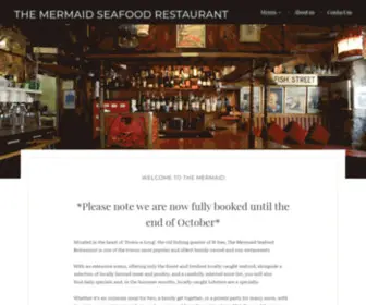 Mermaidstives.co.uk(St Ives most romantic restaurant) Screenshot