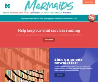 Mermaidsuk.org.uk(Helping gender) Screenshot