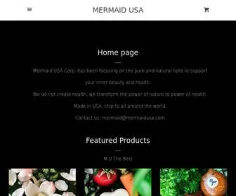 Mermaidusa.com(MERMAID USA) Screenshot