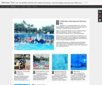 Mermantiun.com(Merman Tiun) Screenshot