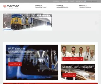 Mermec.com(MERMEC GROUP) Screenshot