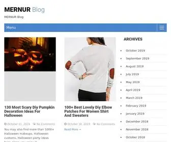 Mernur.com(MERNUR Blog) Screenshot