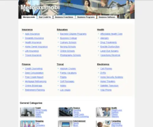 Merojax.mobi(The Best Search Links on the Net) Screenshot