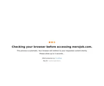 Merojob.com(Simplifying Your Job Search) Screenshot
