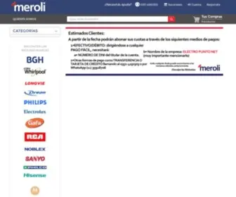Meroli.com(Compr) Screenshot