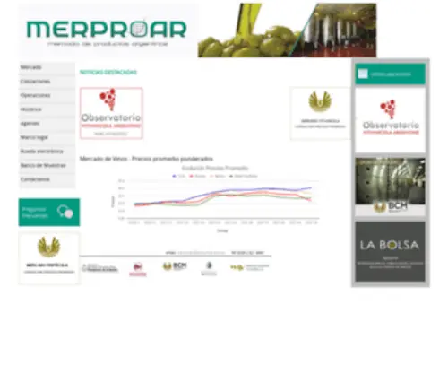 Merproar.com.ar(Mercado de Productos Argentinos) Screenshot