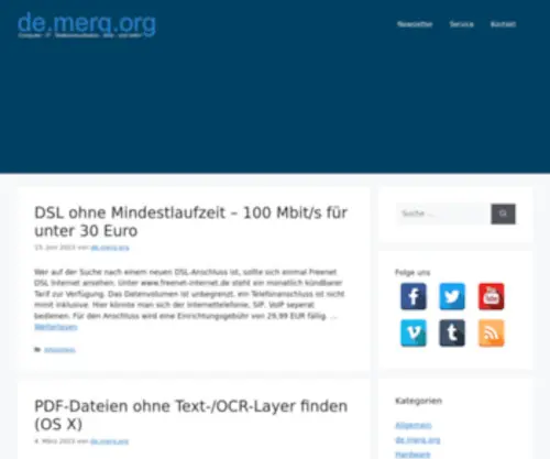 Merq.org(Codemec) Screenshot