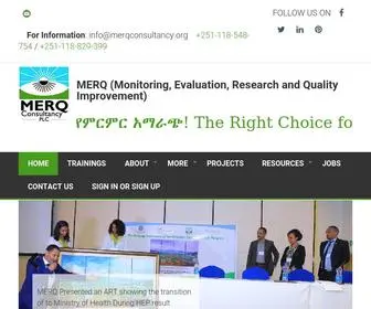 MerqConsultancy.org(MERQ Consultancy) Screenshot