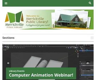 Merrickvillelibrary.ca(Merrickville Public Library) Screenshot