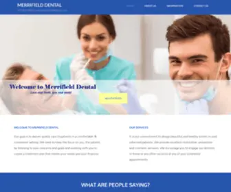 Merrifielddental.com(Merrifield Dental) Screenshot
