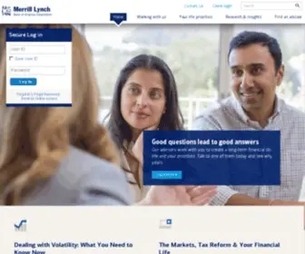 Merrilllynch.com(Merrill Lynch) Screenshot
