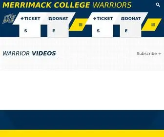 Merrimackathletics.com(Merrimack College Athletics) Screenshot