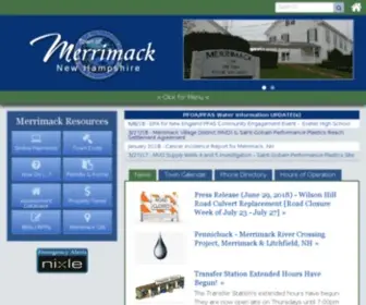 Merrimacknh.gov(Merrimack NH) Screenshot