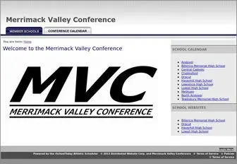 Merrimackvalleyconference.org(Merrimack Valley Conference) Screenshot