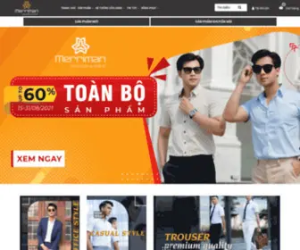 Merriman.com.vn(Thời trang công sở nam) Screenshot
