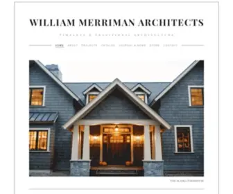 Merrimanarchitects.com(WILLIAM MERRIMAN ARCHITECTS) Screenshot