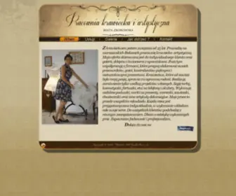 Merritt.pl(Pracownia krawiecka i artystyczna Merritt Warszawa) Screenshot