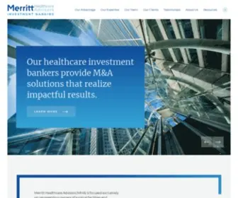 Merrittadvisory.com(Merritt Healthcare Advisors) Screenshot