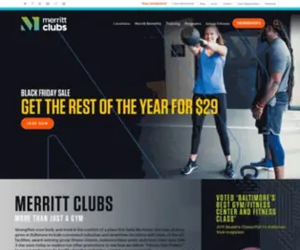 Merrittclubs.com(Merritt Clubs) Screenshot