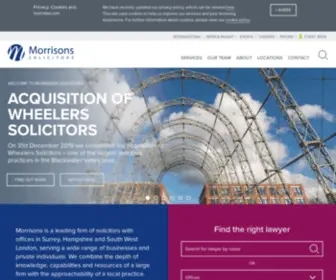 Merronywall.co.uk(Merrony Wall Solicitors (Welcome)) Screenshot