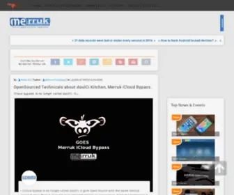 Merruk.com(Gadgets & Technology News) Screenshot