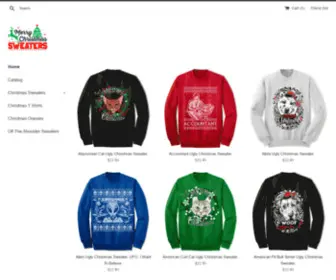 Merrychristmassweaters.com(Merry Christmas Sweaters) Screenshot