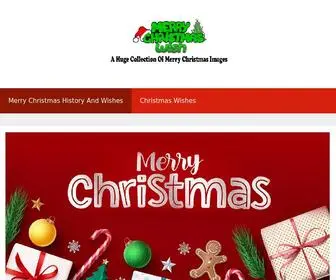 Merrychristmaswish.com(Merry Christmas Wish) Screenshot