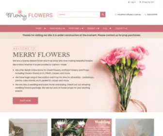 Merryflowers.com.au(MerryFlowers) Screenshot